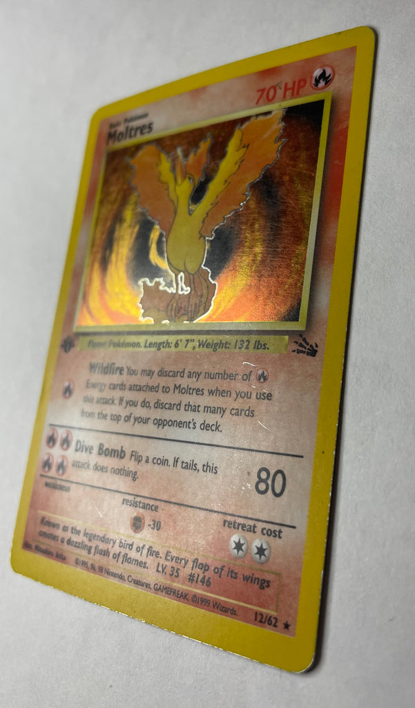 Pokemon hotsell Moltres 1st Edition Single Card