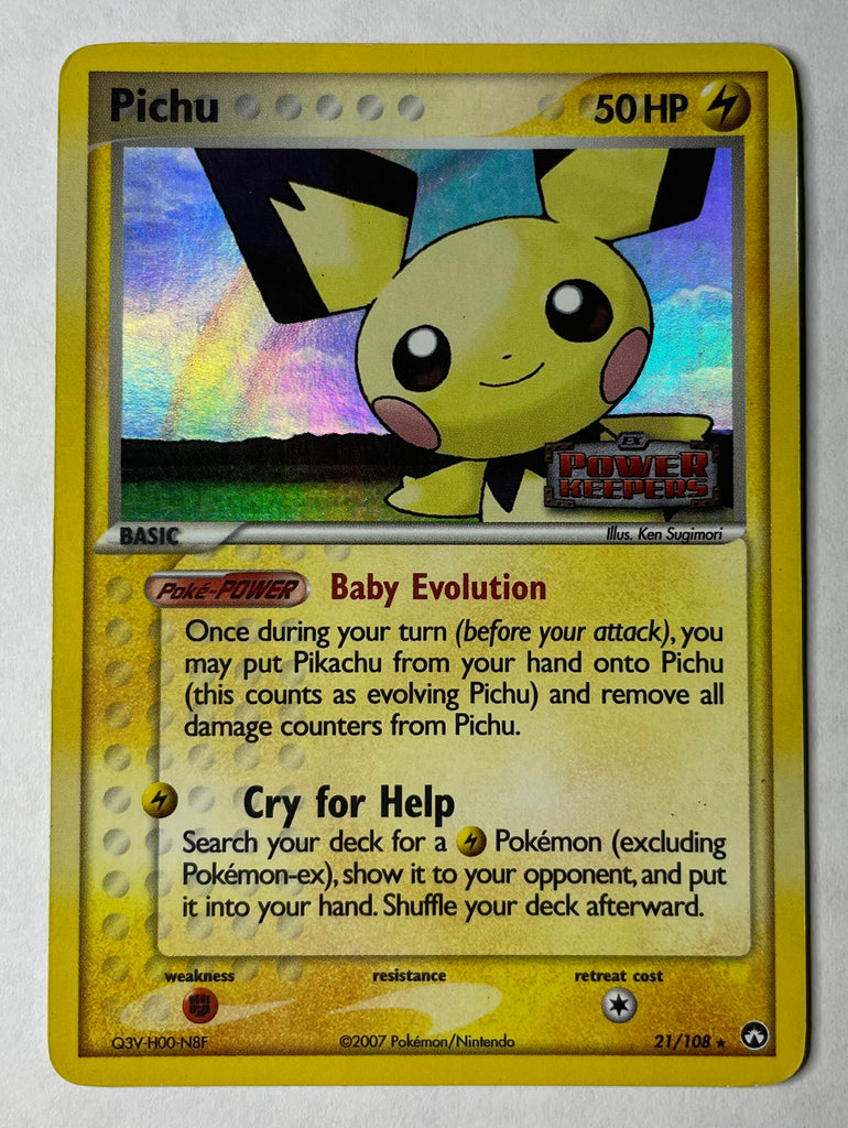 Pichu (Power Keepers Stamped)