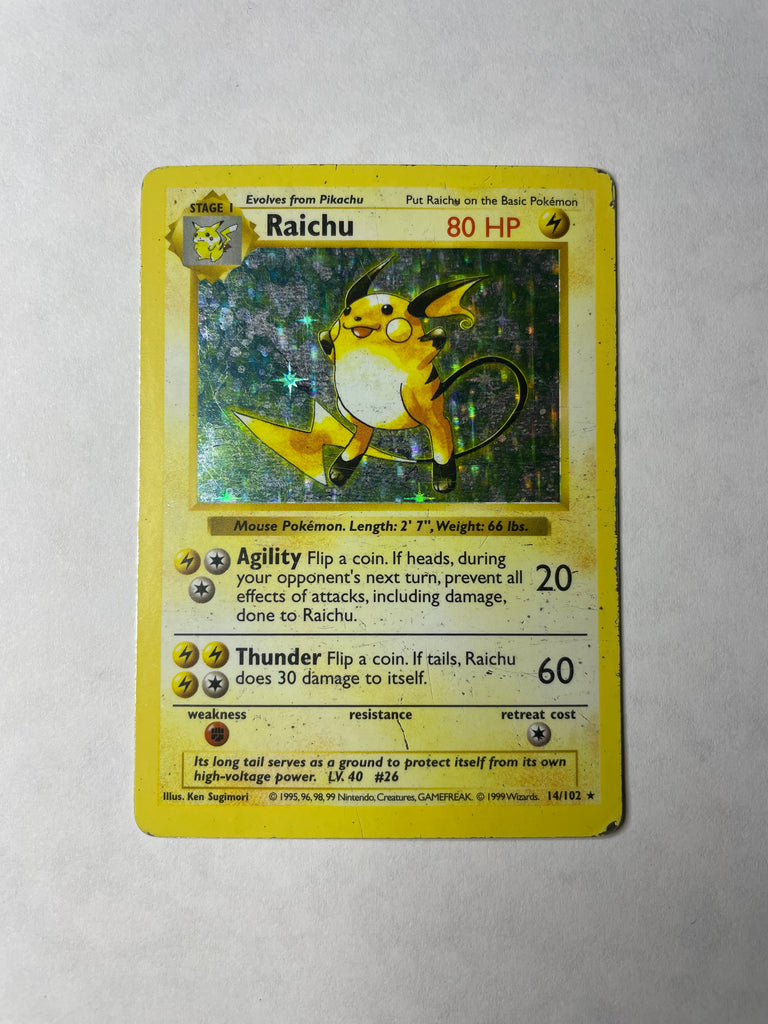 Raichu (Shadowless)- Base Set Raichu (Shadowless)- Base Set