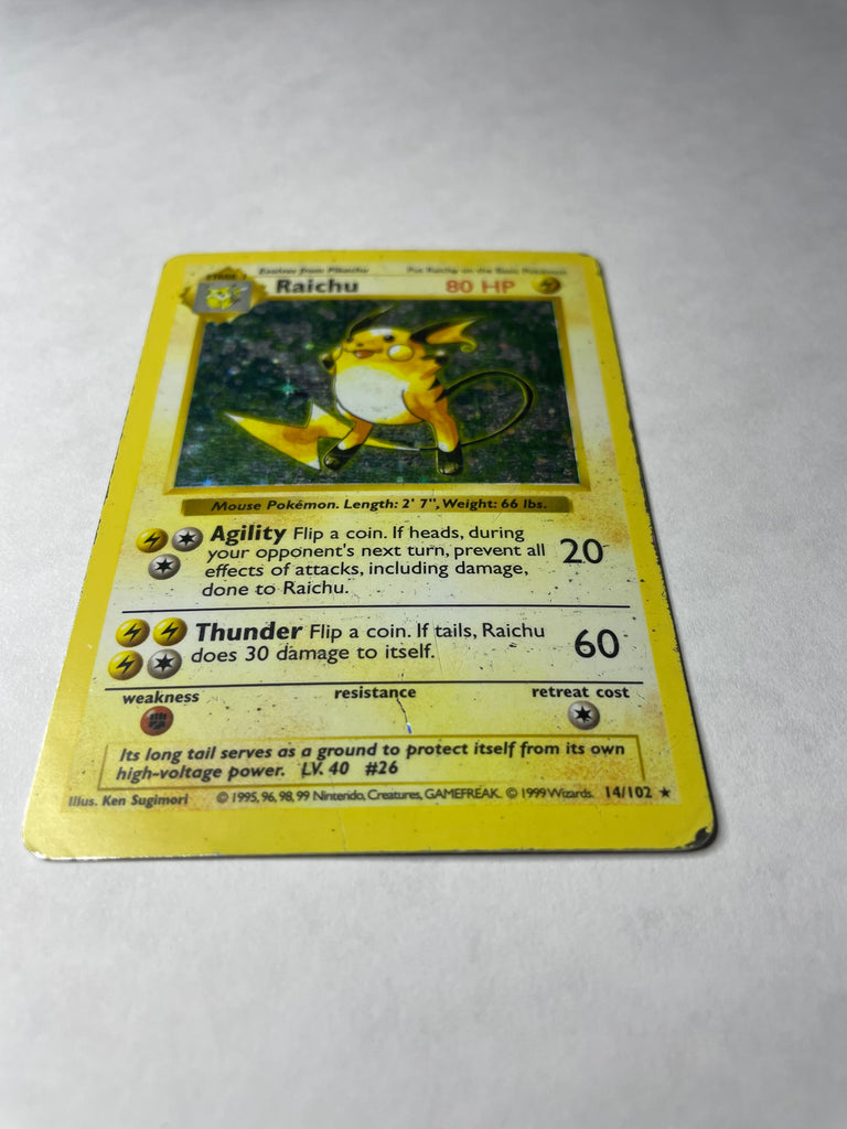 Raichu (Shadowless)- Base Set
