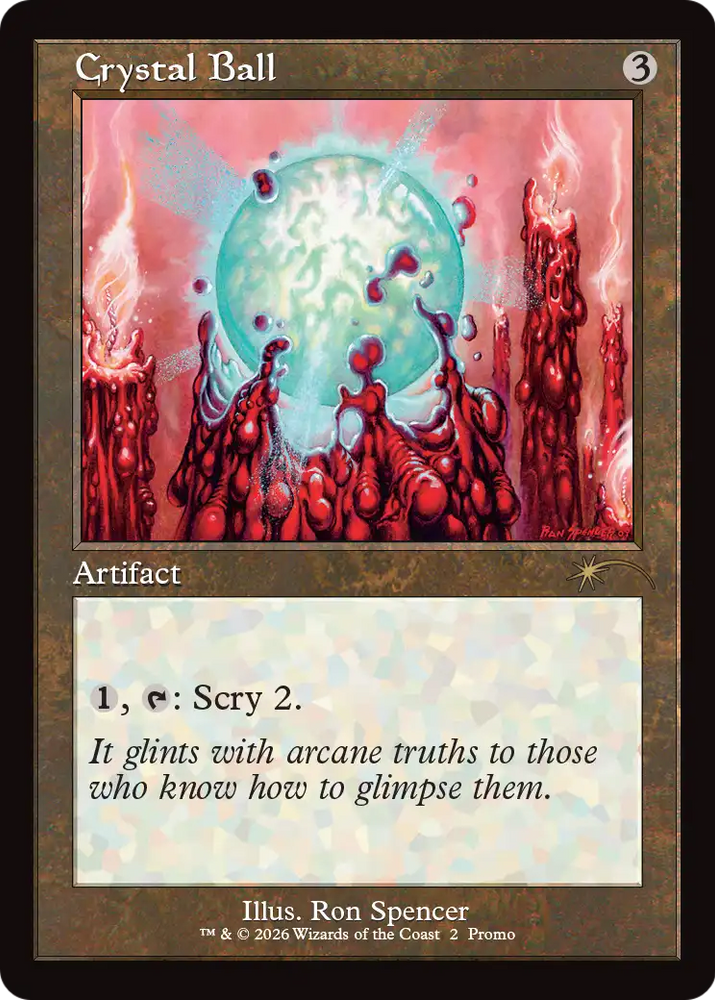 Crystal Ball (Retro Frame) [Wizards Play Network 2026]
