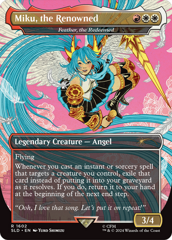 Miku, the Renowned - Feather, the Redeemed [Secret Lair Drop Series]