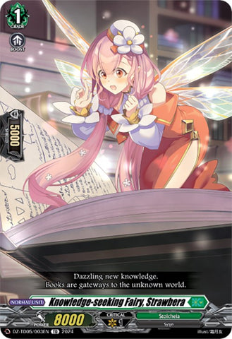 Knowledge-seeking Fairy, Strawbera (DZ-TD05/003EN) [Start Up Trial Deck: Stoicheia]
