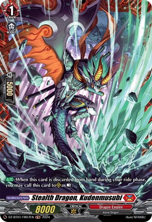 Stealth Dragon, Kudenmusubi (FR) (DZ-BT01/FR07EN) [Fated Clash]