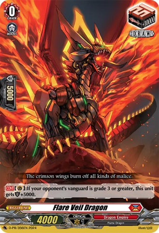 Flare Veil Dragon (D-PR/356EN) [D Promo Cards]