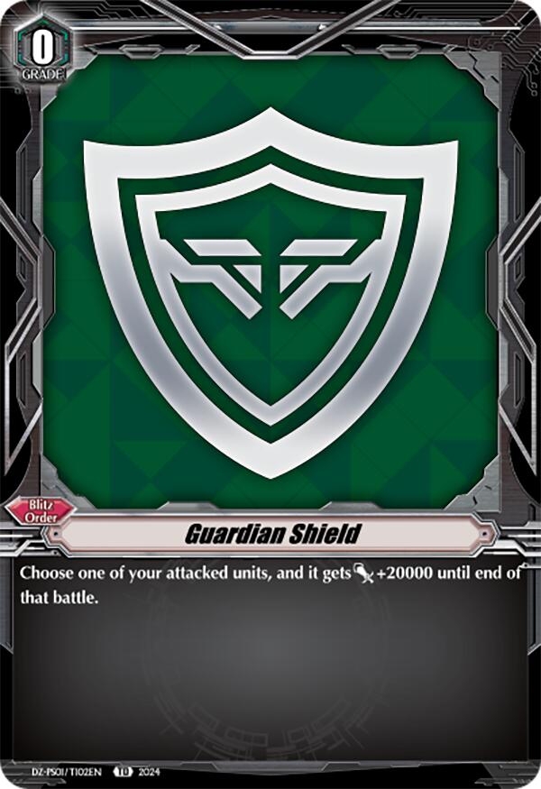 Guardian Shield (DZ-PS01/TI02EN) [Premium Deckset "Jewel Knight"]
