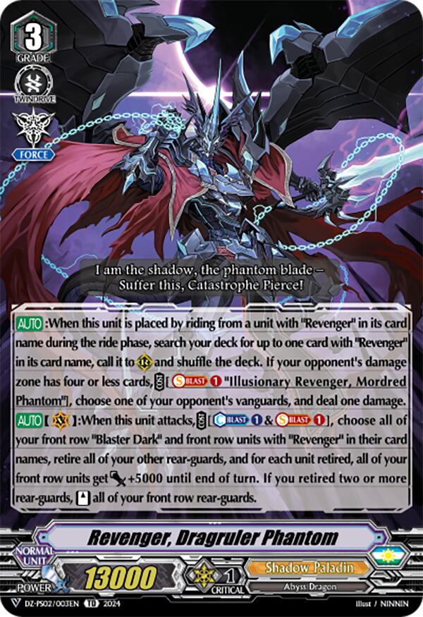 Revenger, Dragruler Phantom (DZ-PS02/003EN) [Premium Deckset "Revenger"]