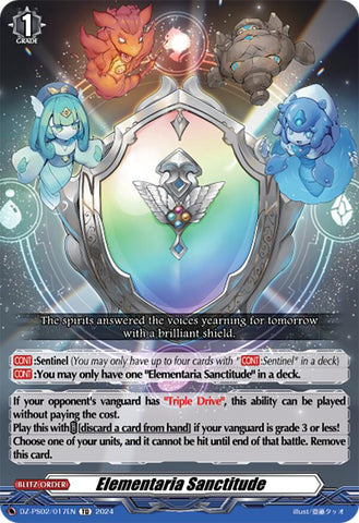 Elementaria Sanctitude (DZ-PS02/017EN) [Premium Deckset "Revenger"]