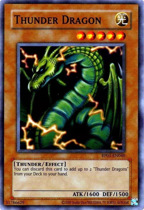 Thunder Dragon [RP01-EN040] Common