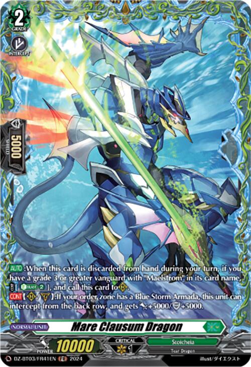 Mare Clausum Dragon (DZ-BT03/FR41EN) [Dimensional Transcendence]