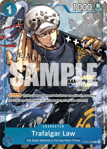 Trafalgar Law (ST03-008) (CS 2024 Event Pack Finalist) [One Piece Promotion Cards]