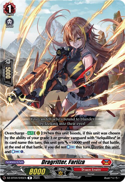 Dragritter, Fariiza (DZ-BT04/045EN) [Destined Showdown]