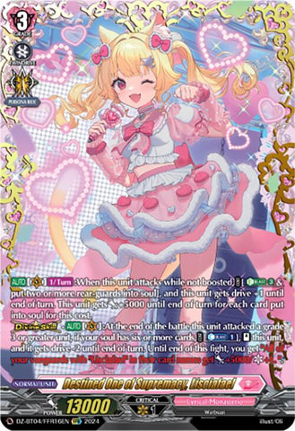 Destined One of Supremacy, Lisciafael (DZ-BT04/FFR16EN) [Destined Showdown]