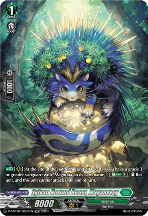 Sylvan Horned Beast, Mayaarasy (DZ-BT04/SR33EN) [Destined Showdown]