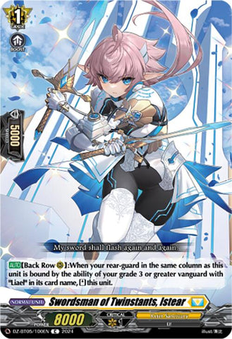 Swordsman of Twinstants, Istear (DZ-BT05/100EN) [DZ-BT05: Omniscient Awakening]