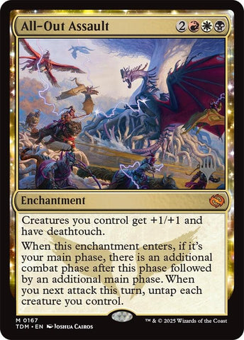 All-Out Assault (Promo Pack) [Tarkir: Dragonstorm Promos]