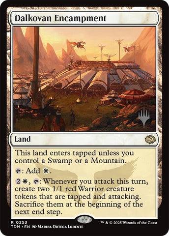 Dalkovan Encampment (Promo Pack) [Tarkir: Dragonstorm Promos]
