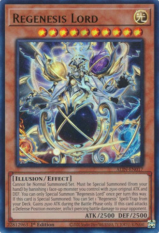 Regenesis Lord [ALIN-EN017] Ultra Rare