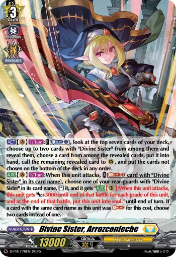 Divine Sister, Arrozconleche (Foil) (D-PR/776EN) [D Promo Cards]