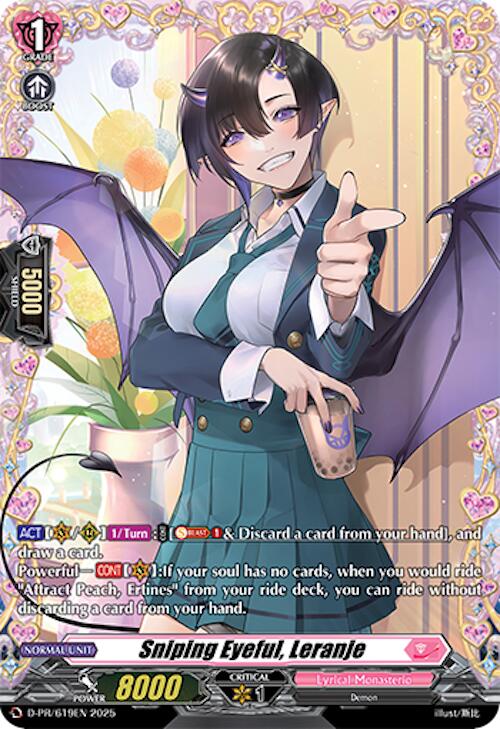 Sniping Eyeful, Leranje (D-PR/619EN) [D Promo Cards]