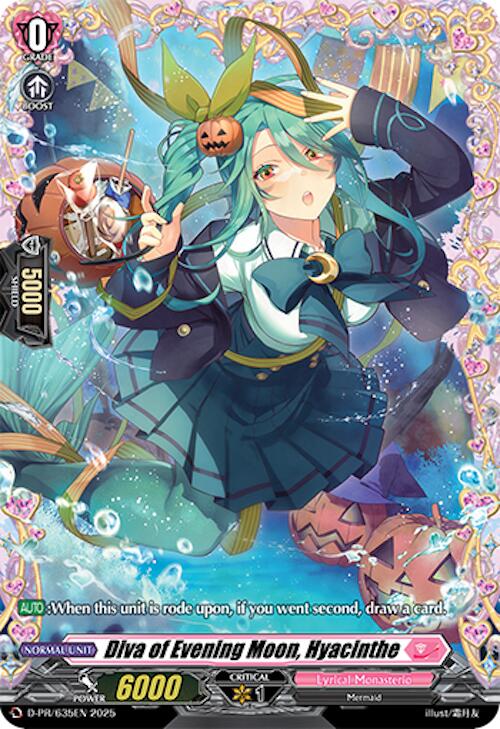 Diva of Evening Moon, Hyacinthe (D-PR/635EN) [D Promo Cards]
