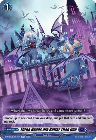 Three Heads are Better Than One (DZ-BT08/050EN) [Knights 0f Rebirth]