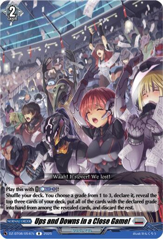 Ups and Downs in a Close Game! (DZ-BT08/054EN) [Knights 0f Rebirth]