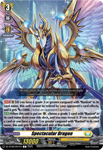 Spectacular Dragon (DZ-BT08/091EN) [Knights 0f Rebirth]
