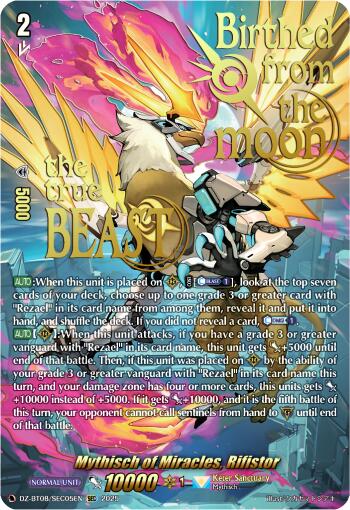 Mythisch of Miracles, Rifistor (DZ-BT08/SEC05EN) [Knights 0f Rebirth]