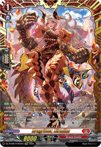 Dragritter, Nirmin (DZ-BT08/FFR02EN) [Knights 0f Rebirth]