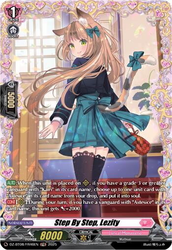 Step By Step, Lezity (DZ-BT08/FR46EN) [Knights 0f Rebirth]