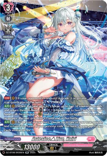 AstesiceLive, Kairi (DZ-BT08/SR36EN) [Knights 0f Rebirth]