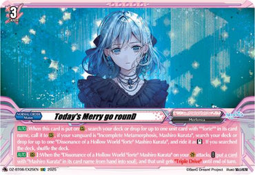 Today's Merry go rounD (DZ-BT08/EX25EN) [Knights 0f Rebirth]