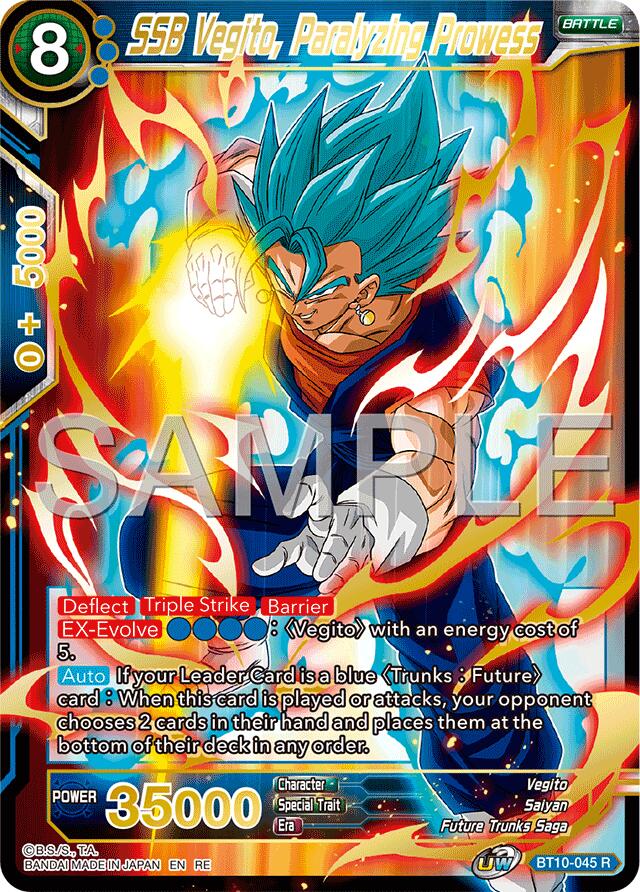 SSB Vegito, Paralyzing Prowess (Reprint) (BT10-045) [Premium Anniversary Box 2025]