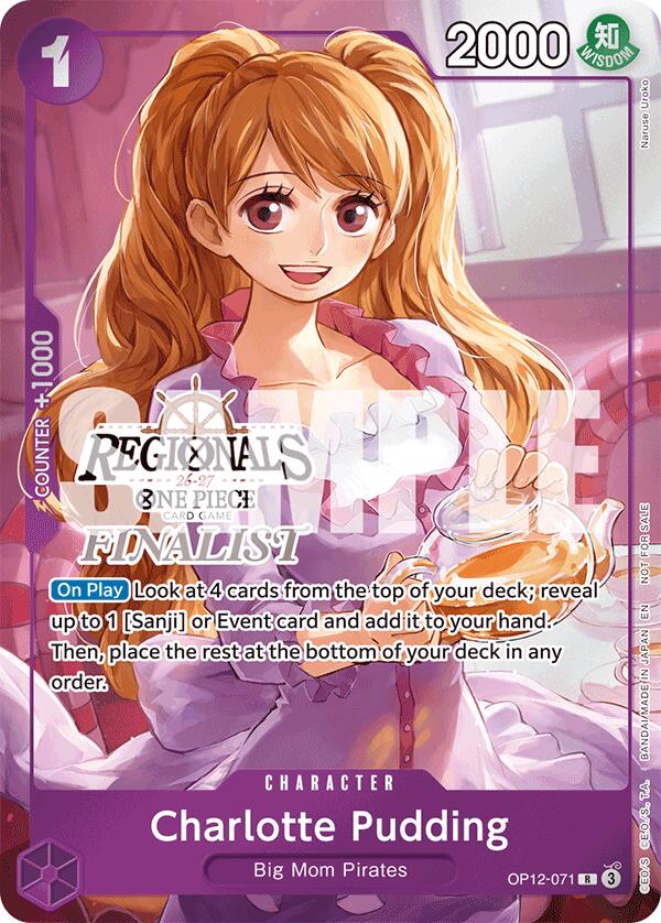 Charlotte Pudding (Regionals Finalist Card Set 26-27) [One Piece Promotion Cards]
