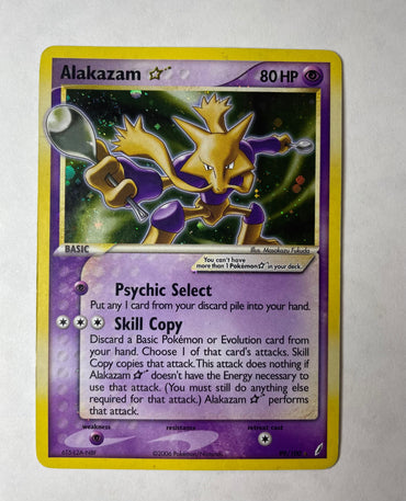 Alakazam (Gold Star) - Crystal Guardians