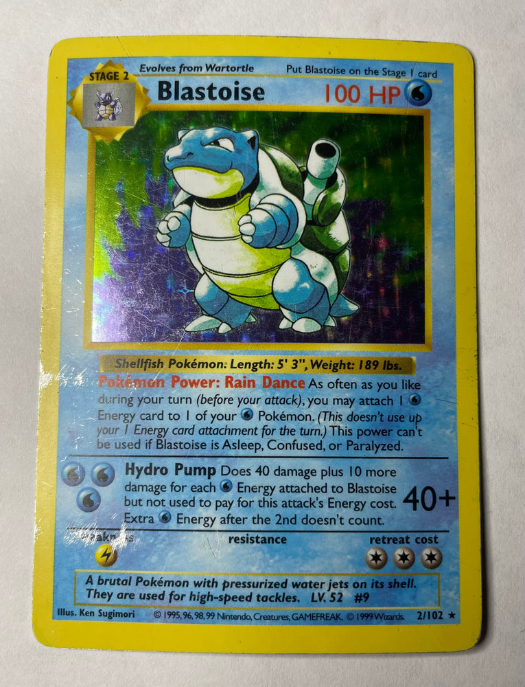 first edition shadowless pokemon cards Blastoise(Shadowless)-Base Set