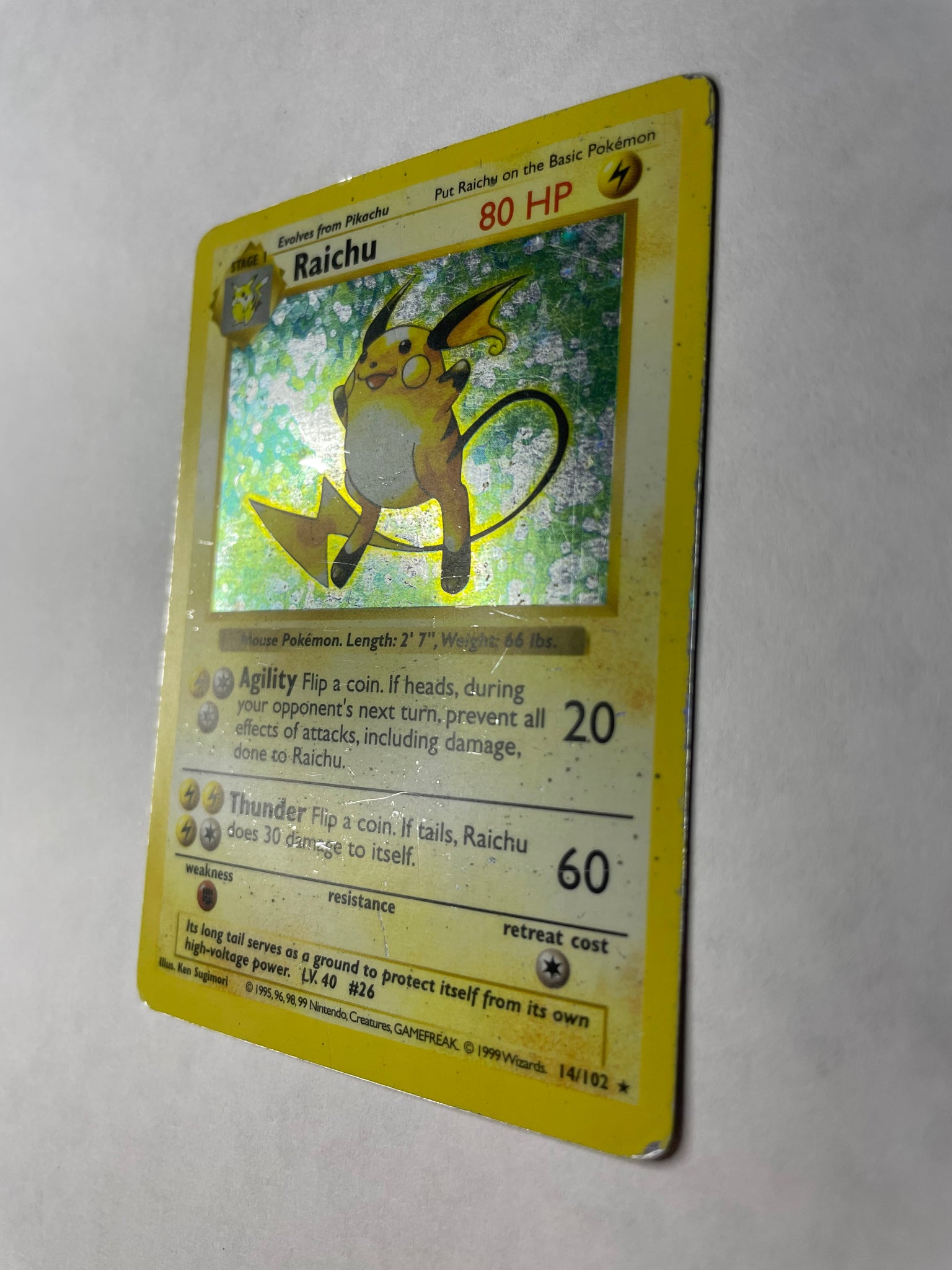 Raichu (Shadowless)- Base Set Raichu (Shadowless)- Base Set