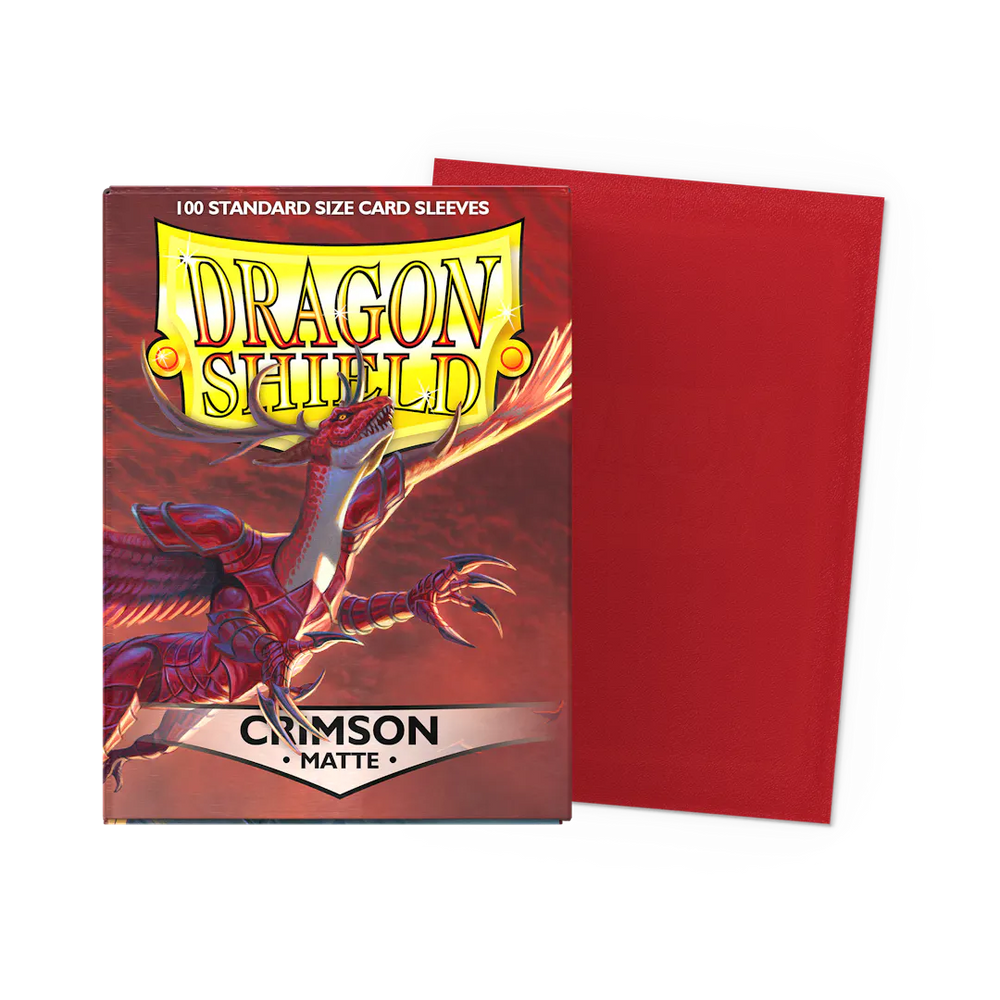 Dragon Shield - Matte Crimson