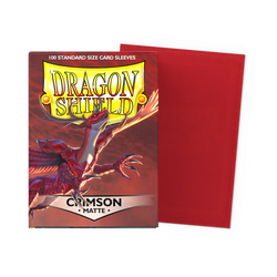 Dragon Shield - Matte Crimson