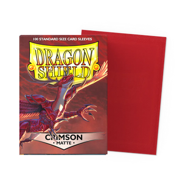 Dragon Shield - Matte Crimson