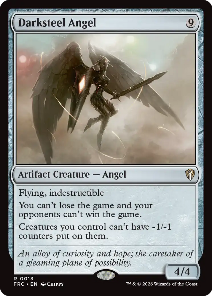 Darksteel Angel [Reality Fracture Commander]