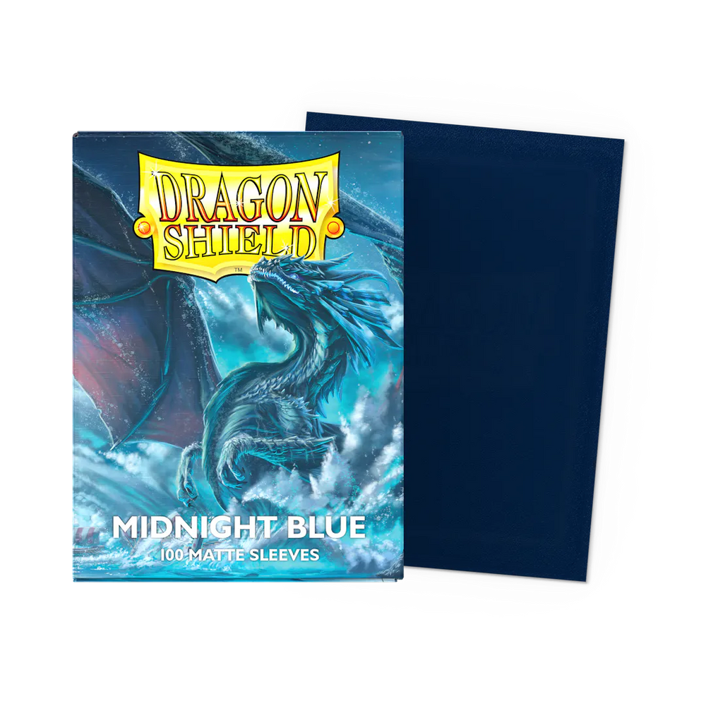 Dragon Shield - Matte Midnight Blue