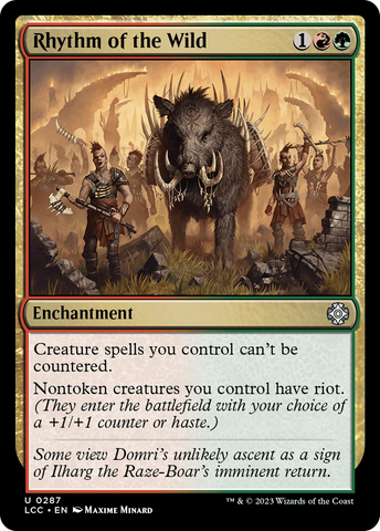 Rhythm of the Wild [The Lost Caverns of Ixalan Commander]