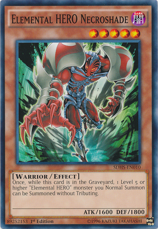 Elemental Hero Necroshade [SDHS-EN010] Common