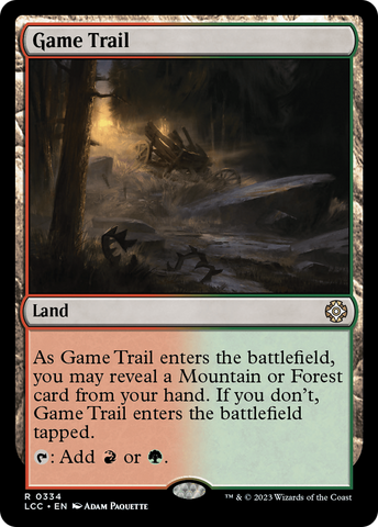 Game Trail [The Lost Caverns of Ixalan Commander]