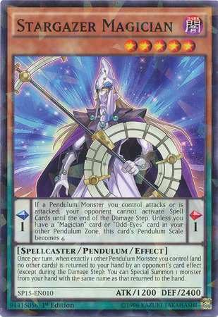Stargazer Magician [SP15-EN010] Shatterfoil Rare