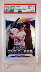 2020 Panini Prizm Top of the Class TOC25 Kody Hoese Silver Prizm PSA 10