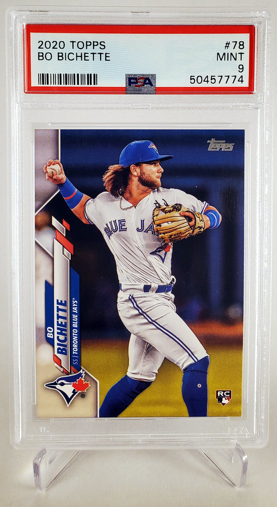 2020 Topps Bo Bichette Base Rookie RC PSA 9