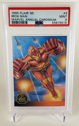 1995 Flair '95 Iron Man PSA 9